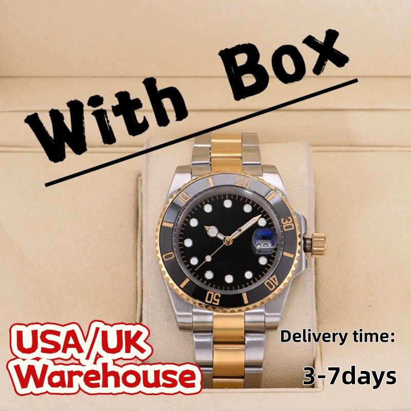 ZDR Mens Watches 40mm Automatic Mechanical Watch Full 904L Stainless Steel Blue Black Ceramic Sapphire Glass WristWatches Super luminous montre de luxe watch - 2 of 9