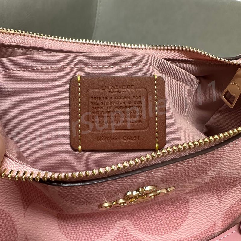 Correct Emblem teri shoulder bag GIFT CHAIN tabby designer bag handbag Capacity shoulder bag crossbody bag wallet bags for women luxury sac Luxury Bag purses - 3 of 9