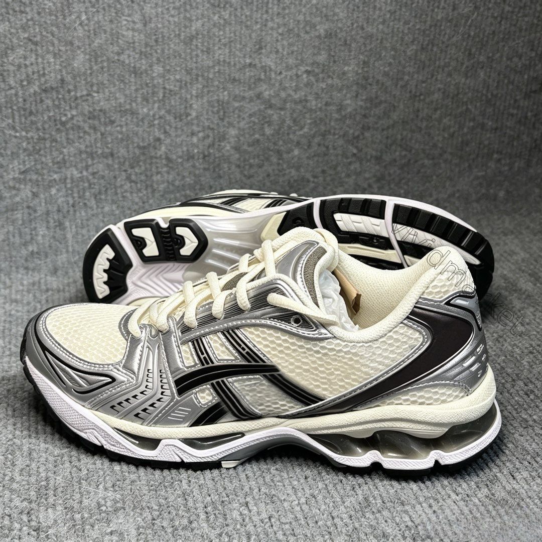 With Box Designer Running Shoes Gels Nyc Mens Womens Cream Solar Power Pure Sier Outdoor Sneakers Sports Athleisure Trainers Fashion Daily Outfit 36-47 - 2 of 8
