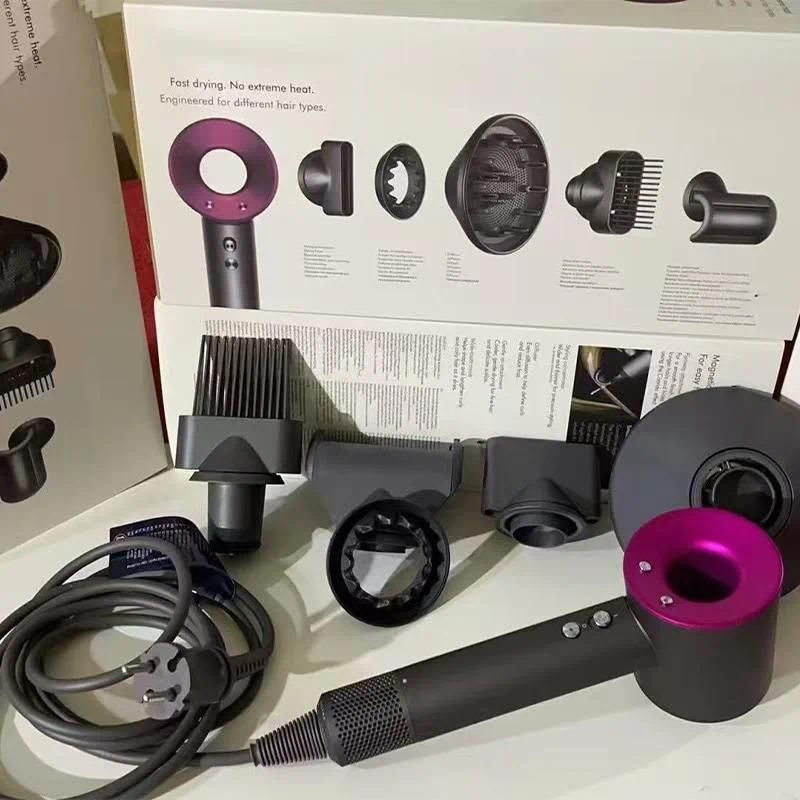 Fashion Hair Dryers Salon Anion Mute Hairdryer Designer Hair Care Electric Hair Drier Quick-dry Safety Egative Ionic Professional negative Quick-dry Blow Power - 5 of 8