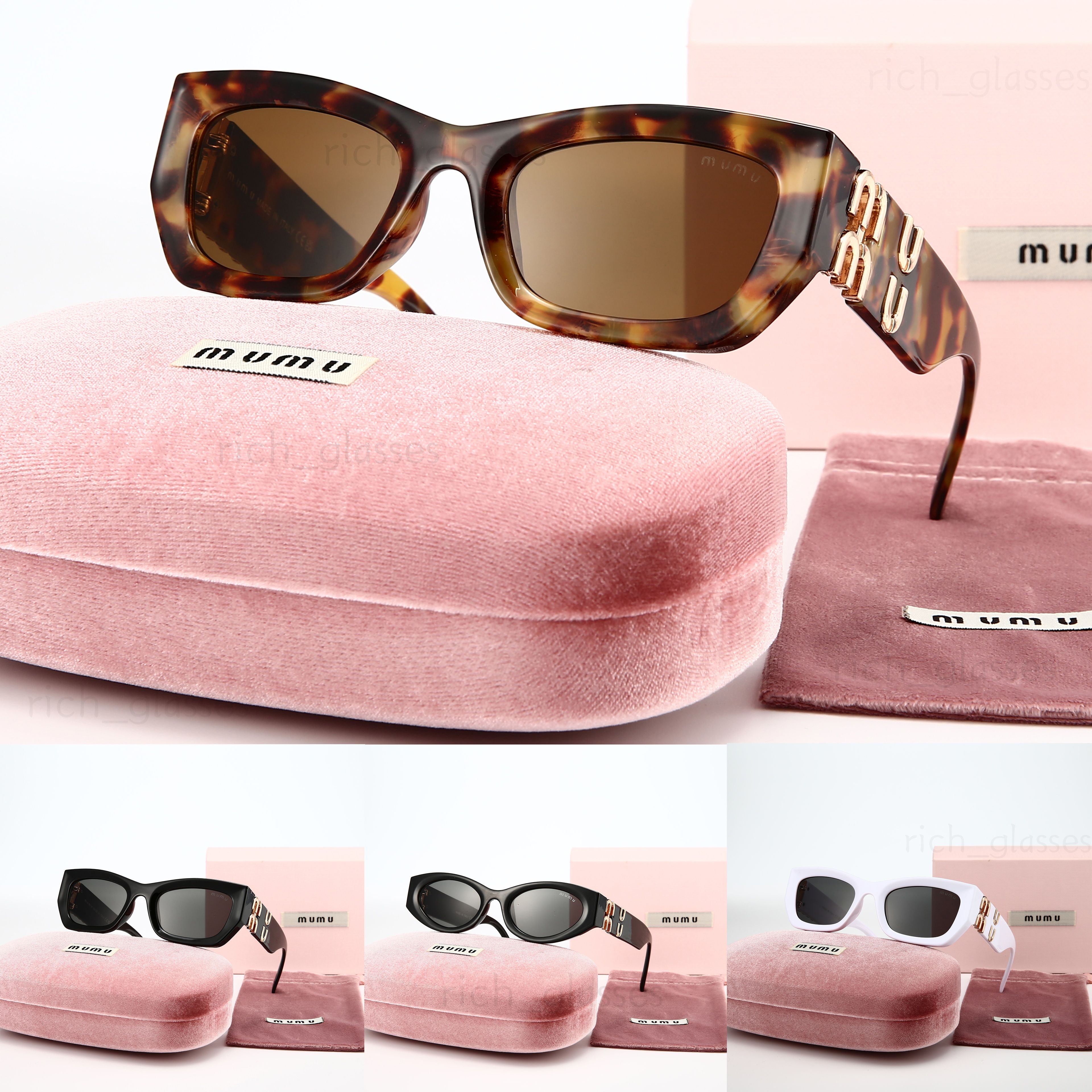 Free Shipping Designer Sunglasses UV400 Protection Glasses Black Transparent Tortoise Clear Frame Cat Eye Luxury Sunglasses Daily Beach Outdoor Sunglasses - 2 of 9