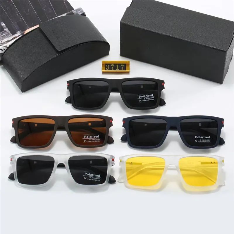 Designer Sunglasses For Women Men Sun Glasses Fashion Classic Sunglasses Luxury Polarized Pilot PC Frame Oversized UV400 Eyewear 3717 - 5 of 6