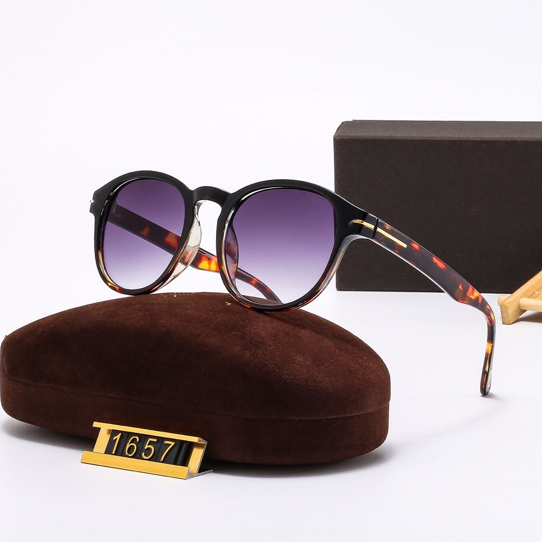 Classic Round Sunglasses Brand Designer UV400 Eyewear Metal Black Frame Sun Glasses Men Women Mirror Sunglasses Polaroid Lens With Box - 6 of 8