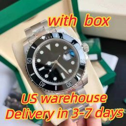 Sliding lock luxury ceramic bezel sapphire glass men's watch 2813 automatic mechanical watch 41mm fashion watches men's 904L stainless watch - huaqiangbeibuy