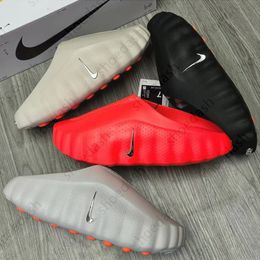 Designer Mind 001 002 Running for Men Women Pre-match Tech Comfortable Slippers Bone Solar Red Black Chrome Light Smoke Grey Fashion Shoes top quality - huaqiangbeibuy