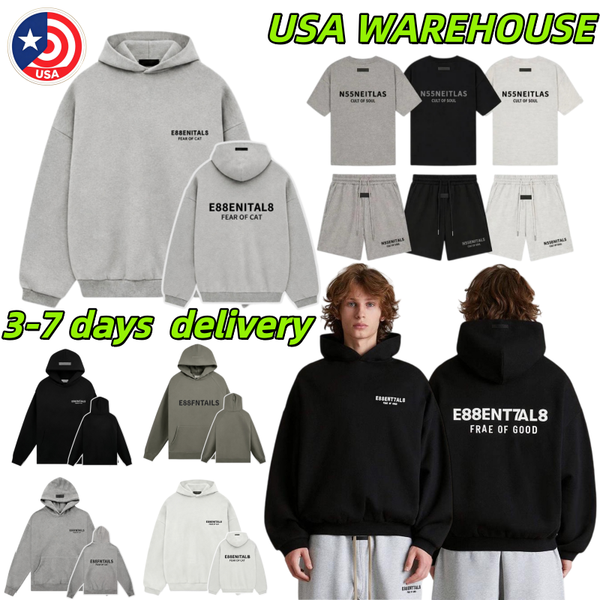 Hoodie Mens Classic Style Designer Tracksuit Men Hoodies Silicone Monogram Print Tracksuits Shorts T Shirt Mens Designer Sweatpant High Street Daily Sweatshirt - Apparel - huaqiangbeibuy