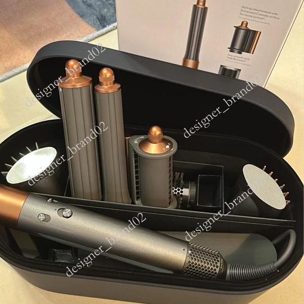 Hair Airwrap Hair Curler Complete Long Curling Iron Origin Multi-styler Dryer Straightener C0-anda 2x Hot Air Styler Auto Hair Dryer Flat Iron Salon Professional - Hair Products - huaqiangbeibuy
