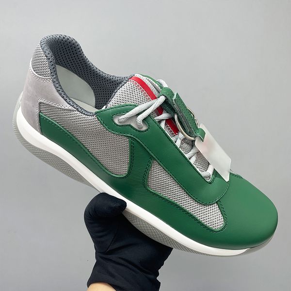 Genuine Leather Mens Cup Sneakers EU47 Designer Shoes Luxury Casual Sneaker Mans Sport Shoes Outdoor Trainers Running Shoes 447 - Shoes & Accessories - huaqiangbeibuy