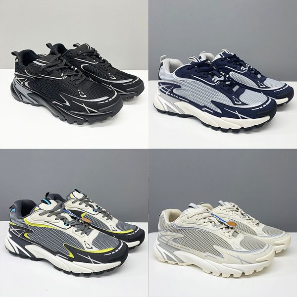High Quality Men Designer Runner Tatic Sneaker Luxury 2.0 Leather Running Shoes Dynamic Print Mesh Trainers Lightweight Running Hiking Shoes 1098 - Shoes & Accessories - huaqiangbeibuy