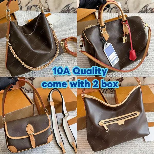 Luxury Genuine Leather Shoulder Bag Women Vintage Boston Crossbody Handbags Rich Texture Large Capacity Commuting Tote Fashion Purse Travel Bag Womens Purse PRPU - Bags, Luggage & Accessories - huaqiangbeibuy