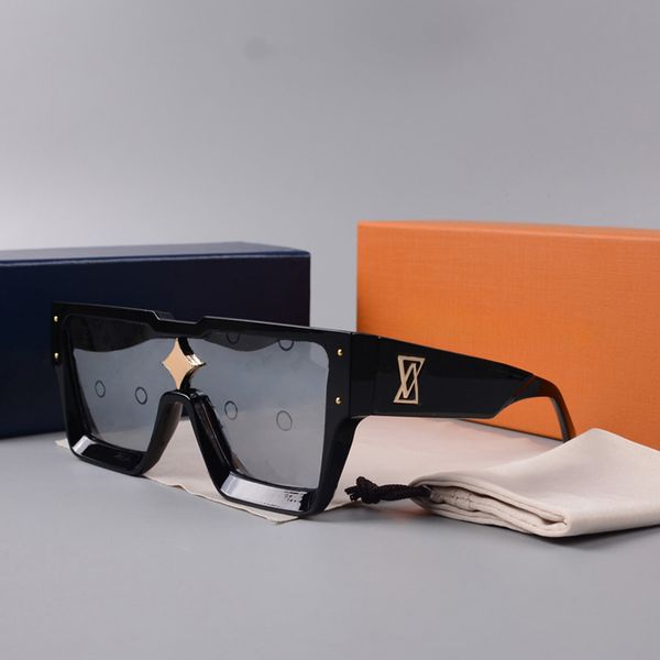 Designer Sunglasses Man Sunglasses Woman Fashion Glasses Rectangle Big Full Frame Letter Design for Man Women 5 Option Top Quality - Bags, Shoes & Accs - huaqiangbeibuy