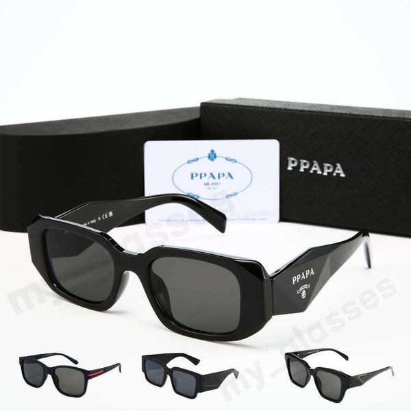 Luxury Designer Sunglasses Symbole Triangular Signature Angular Frame UV400 Protection Anti Glare Eyewear for Men Women Fashion PR17WS Sun Glasses with Box - Fashion Accessories - huaqiangbeibuy
