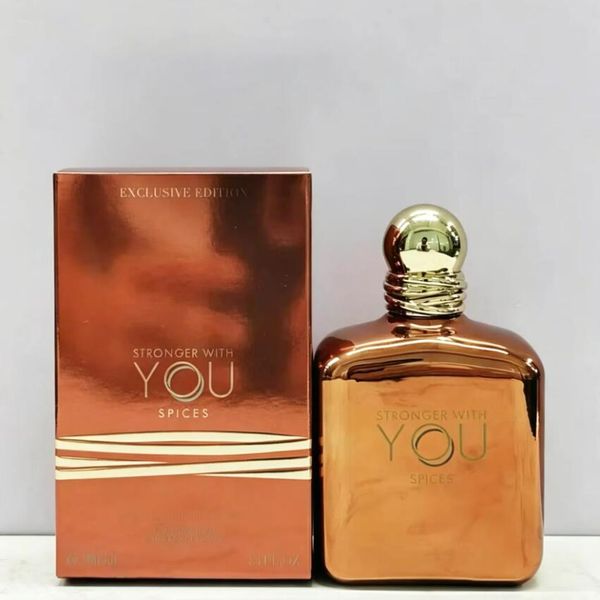 90ml Spices Power Of You Perfume 100ml Stronger With You Spices Freeze Absolutely Intense Eau De Parfum Man Cologne Spray High Quality - Health & Beauty - huaqiangbeibuy