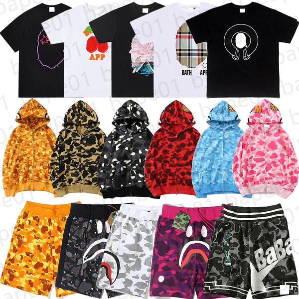 bapeshoodie t shirt designer shirt mens hoodies mens bapesshirts designer t shirts womens bapestshirt tees hoodie summer street clothes fashion tees asian size - Apparel - huaqiangbeibuy