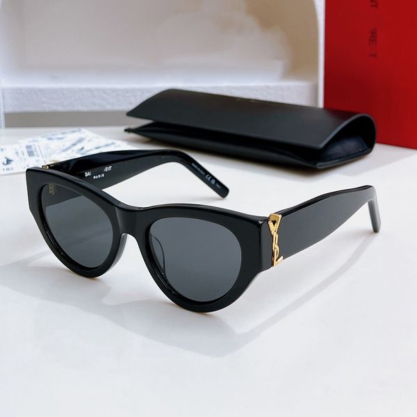 designer sunglasses M94 Luxury For Womens Mens Fashion Oval frame Metal Goggles Designer Sunglasses Protect eyes Anti-UV400 gift - Fashion Accessories - huaqiangbeibuy