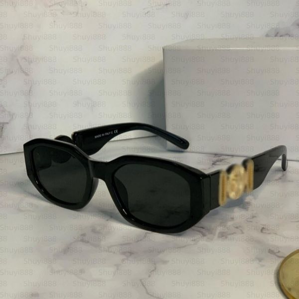 women sunglasses designer sunglasses for men mudusa rivet logo glasse full Frame sunshade mirror outdoor casual polarized UV400 protection biggie luxury Eyewear