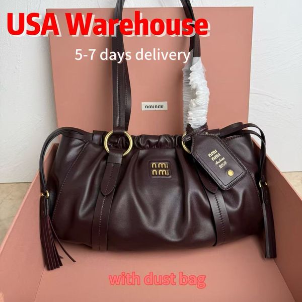 12A High-quality Designer bag Joie Nappa handbag Wander shoulder bag women's leather crossbody bag retro motorcycle bag Arcadia Matelasse sheepskin bowling bag tote - Bags, Luggage & Accessories - huaqiangbeibuy