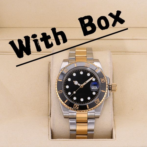 U1 Luxury Mens/Womens Watches Automatic Mechanical 40mm Watch 904L Stainless Steel Blue Black Ceramic Sapphire glass luminous WristWatches montre de luxe - Watches - huaqiangbeibuy