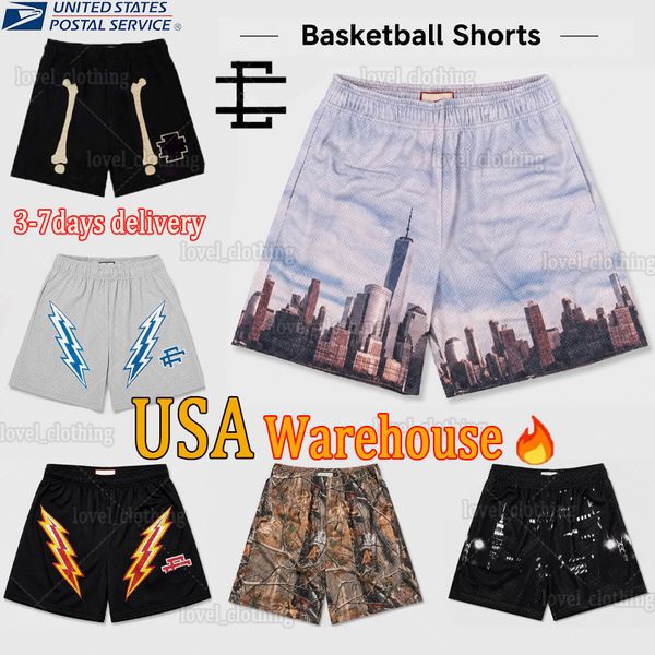 erics emanels shorts Mens Swim Ees Shorts Designer Fashion Basketball Gym Jogger Beach Pants High Quality Summer Board Trunks Mesh Lining Casual Sport Running Short - Apparel - huaqiangbeibuy