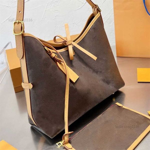 High quality Carryall Shoulder Bags Fashion MM PM Tote Bag Designer Womens Handbags Canvas Leather Vintage Carry All 2 In 1 Hobo With Wallet detachable shoulder strap - Bags, Luggage & Accessories - huaqiangbeibuy