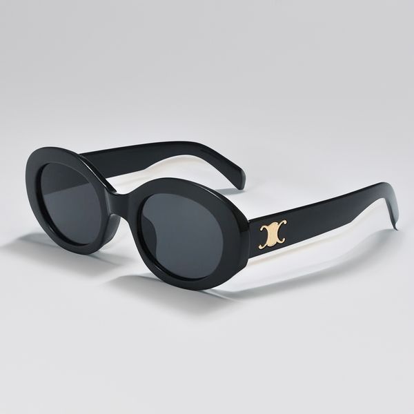 Fashion Luxury Designer Sunglasses Brand Men's and Women's Small Squeezed Frame Glasses Premium UV 400 Polarized Sunglasses - Bags, Shoes & Accs - huaqiangbeibuy