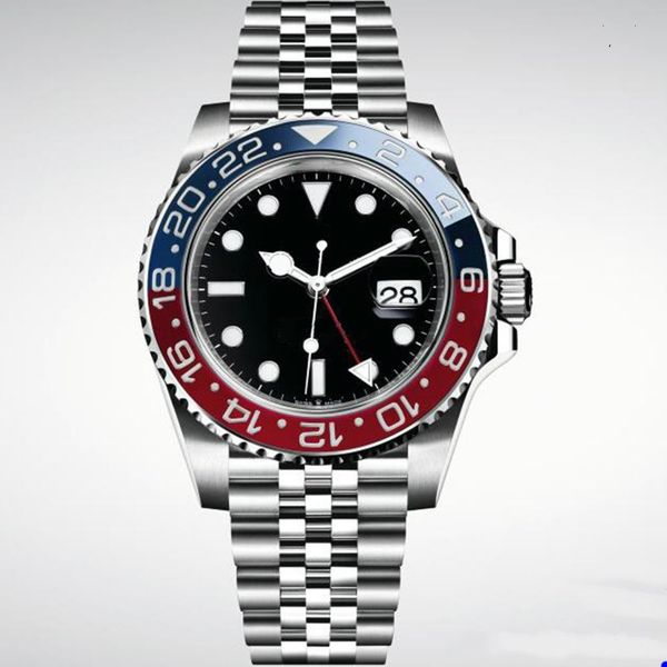Mens/Womens Watches Automatic Mechanical 40mm Watch 904L Stainless Steel Blue Black Ceramic Sapphire glass luminous WristWatches montre de luxe gifts - Watches - huaqiangbeibuy