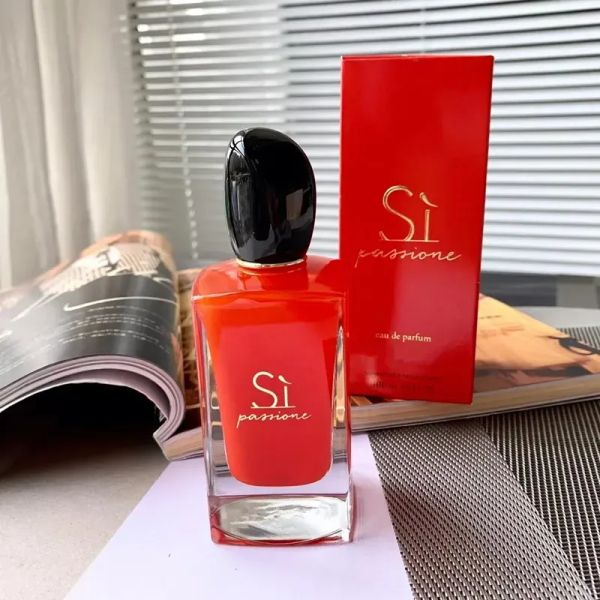 Brand Perfumes 100ml Meet SI Perfume for Women Longlasting EDP Glamorous Ladies Premium Spray Pink-Red SI Fragrance - Health & Beauty - huaqiangbeibuy