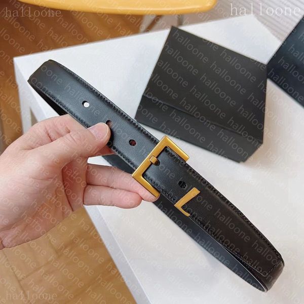 Classic woman belt Mens Width 3.0cm belt For Women With box lady mirror hight quality Luxurys designer belts womens man Gift black white Genuine Leather buckle Belt - Fashion Accessories - huaqiangbeibuy